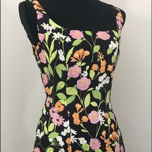 SIGRID OLSEN FLORAL DRESS.
